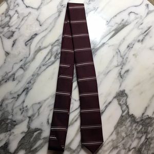 The Tie Bar Accessories - The Tie Bar Horizontal Stripe Skinny Tie The Tie Bar Accessories - The Tie Bar Horizontal Stripe Skinny Tie